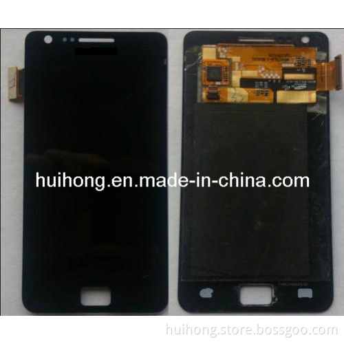 Cell Phone LCD for Samsung Galaxy S2 I9100 Complete Digitizer with Frame